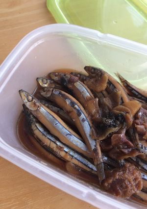 きびなごの梅煮-レシピのメイン写真