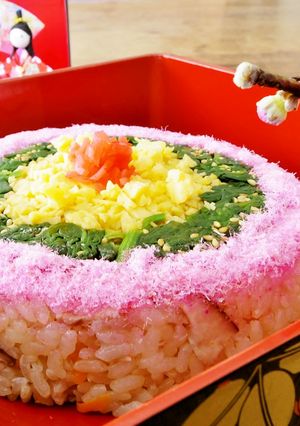 楽しいひなまつり!しらすの炊き込みごはん-レシピのメイン写真