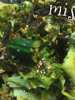 チョレギサラダ☆野菜もりもり食べれるよ!-レシピのメイン写真