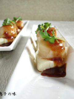 貝柱とクリームチーズのはちみつ味噌がけ-レシピのメイン写真