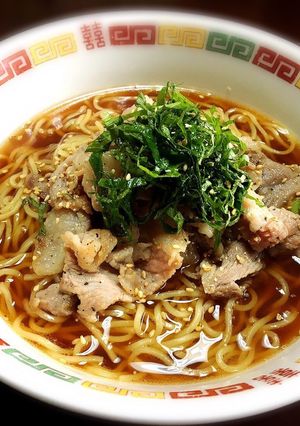 ランチに☆簡単☆豚しそ醤油ラーメン-レシピのメイン写真