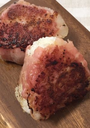 酒粕チーズで★肉巻きおにぎり-レシピのメイン写真