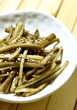 おつまみ◎新ごぼうで生姜入りキンピラ-レシピのメイン写真