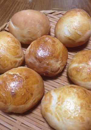 基本の丸パン-レシピのメイン写真