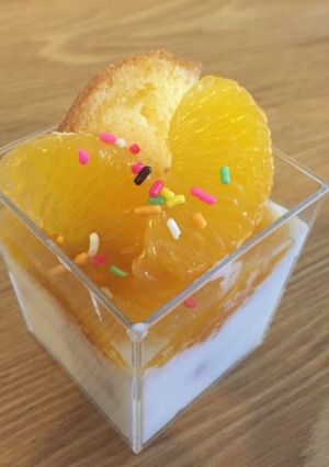 はっさくヨーグルトパフェ♡-レシピのメイン写真