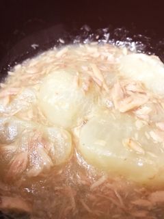 柔らかトロトロ☆かぶのツナあんかけ-レシピのメイン写真
