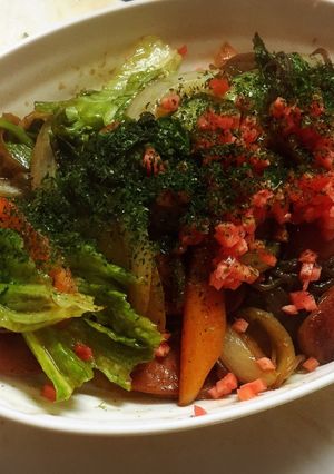 糸こんにゃくdeソース焼きそば風☆-レシピのメイン写真