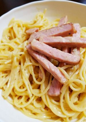 生クリ&牛乳不使用！コク旨カルボナーラ！-レシピのメイン写真