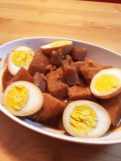 甘酒で栄養たっぷり大根と里芋の味噌煮-レシピのメイン写真