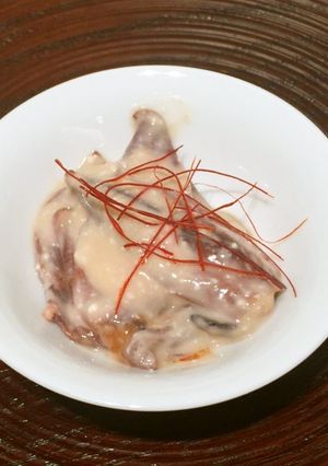 お酒がすすむ★ほたるいか素干の酒粕漬け-レシピのメイン写真