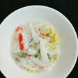 ビタミンも摂れる!カニカマあんかけ炒飯