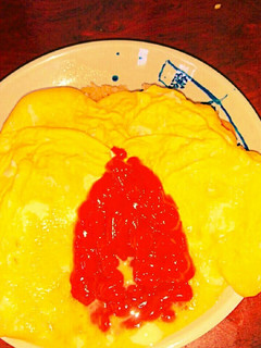 レンジで、キムチ炊き込みご飯オムライス-レシピのメイン写真