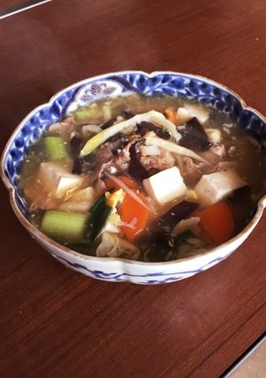 切り干し大根と柚子胡椒でポカポカ酸辣湯-レシピのメイン写真
