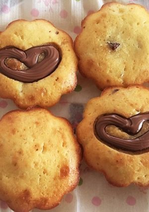 バナナとチョコのマフィン-レシピのメイン写真