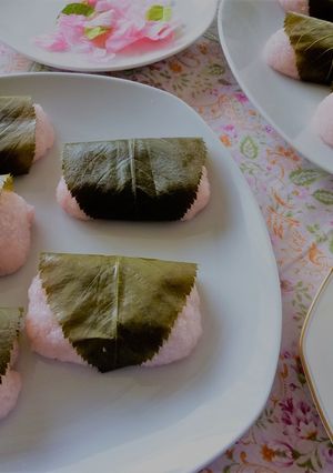 【桜餅】レンジでチン！簡単に！-レシピのメイン写真