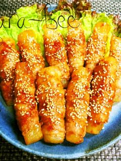 焼肉のたれで絶品♡簡単!韓国風肉巻き大根-レシピのメイン写真