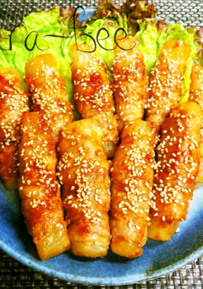 焼肉のたれで絶品♡簡単!韓国風肉巻き大根-レシピのメイン写真