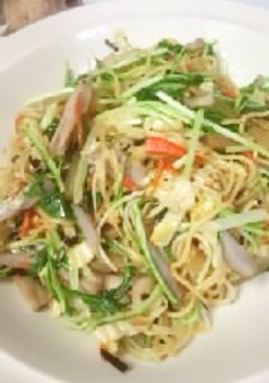 菊池隆シェフの「野菜シャキシャキ焼そば」-レシピのメイン写真