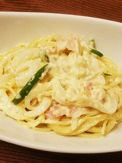 簡単に美味しい♪クリームパスタ-レシピのメイン写真
