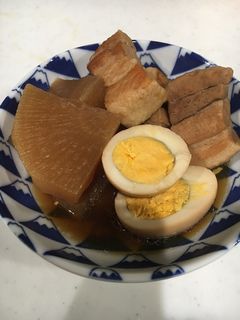 簡単!大根と豚の角煮風煮物-レシピのメイン写真