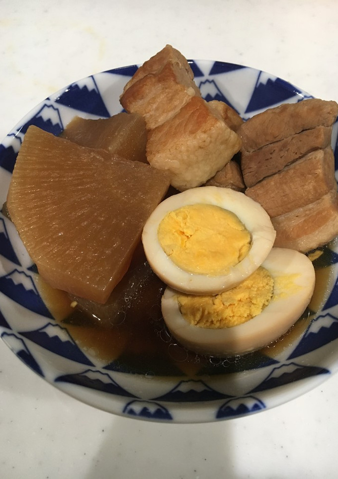 簡単！大根と豚の角煮風煮物-レシピのメイン写真