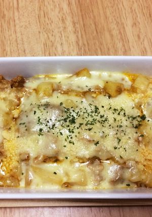 レトルトカレーで簡単グラタン-レシピのメイン写真