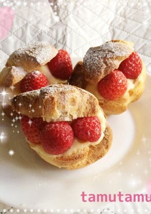 ヨーグルトのカスタード シュークリーム-レシピのメイン写真