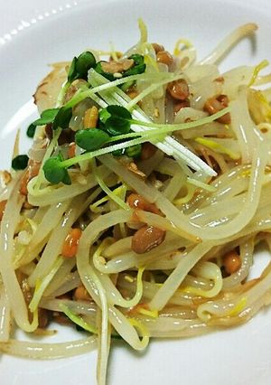 簡単&節約‼もやしの納豆合え-レシピのメイン写真