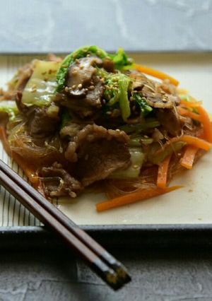 ご飯がすすむ！簡単で美味しいチャプチェ-レシピのメイン写真