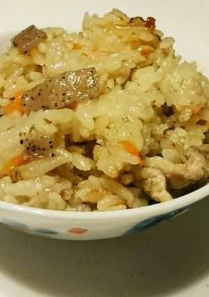炊飯器で簡単炊き込みおこわ-レシピのメイン写真