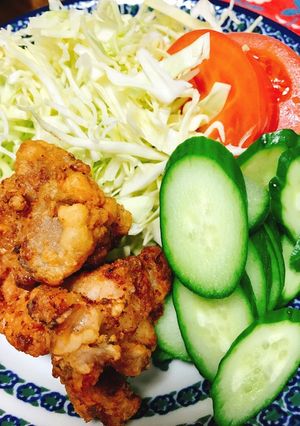簡単!ウマ〜!塩麹唐揚げ!-レシピのメイン写真
