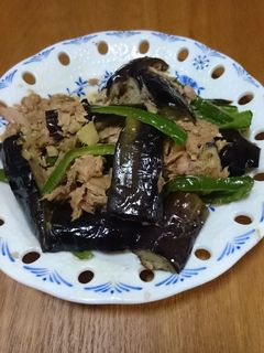 なすとシーチキンの炒め物-レシピのメイン写真