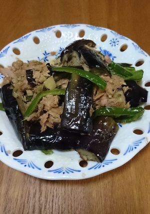なすとシーチキンの炒め物-レシピのメイン写真