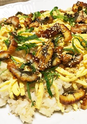 簡単おもてなし☆鰻ちらし☆-レシピのメイン写真