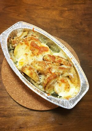 ジャーマンポテト風 チーズ焼き-レシピのメイン写真