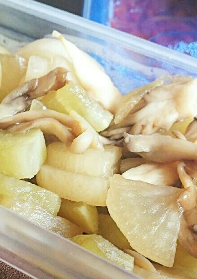白だしだけで☆野菜だけ副菜!大根の炒め煮-レシピのメイン写真