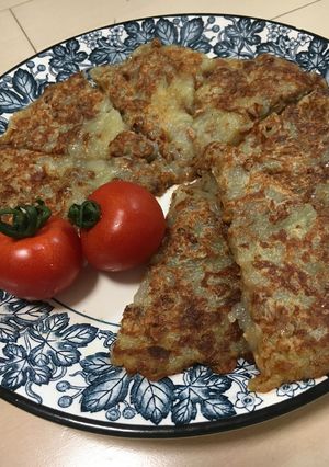 じゃが納豆のもっちりパリパリ焼き-レシピのメイン写真