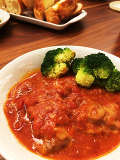 いつもより豪華な♡チキンのトマト煮込み-レシピのメイン写真