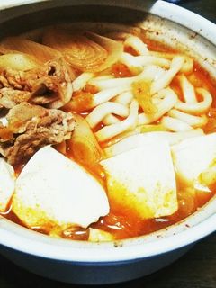 温まる♡簡単!キムチうどん♡-レシピのメイン写真