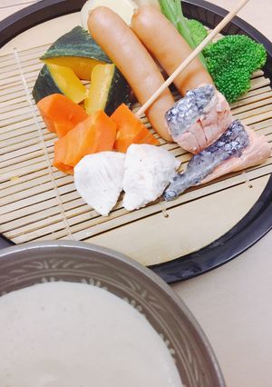 チーズ入り豆腐フォンデュ-レシピのメイン写真