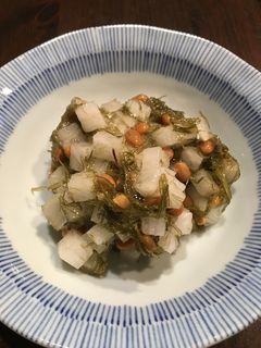 ねばる昆布と大根の和え物-レシピのメイン写真