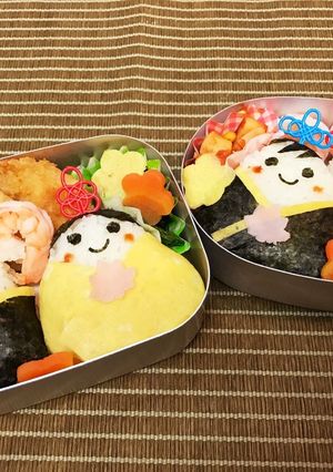 ひな祭りのお弁当*-レシピのメイン写真