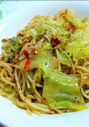 アンチョビとキャベツのパスタ-レシピのメイン写真