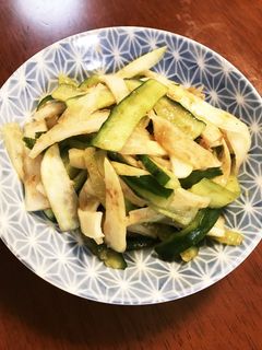 ほんだしで簡単!大根ときゅうりの和え物-レシピのメイン写真