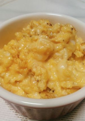 朝食に♪卵とチーズのとろとろココット-レシピのメイン写真
