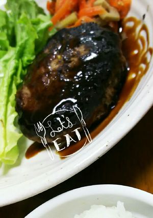 超チョー手抜き簡単*すりみ入りハンバーグ-レシピのメイン写真
