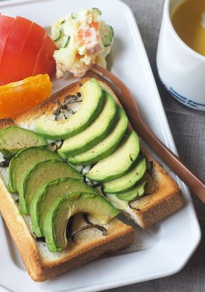 アボカドの塩昆布チーズトースト-レシピのメイン写真