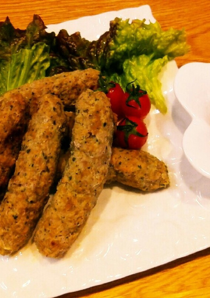 超簡単！！ひき肉で手作りソーセージ♪-レシピのメイン写真