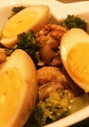 ◆簡単♡鶏手羽と卵のさっぱり甘辛煮◆-レシピのメイン写真