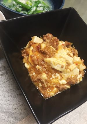 えのきでボリュームアップ麻婆豆腐-レシピのメイン写真